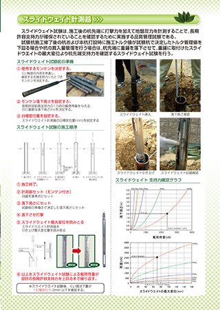 テコットパイルカタログ7ページ